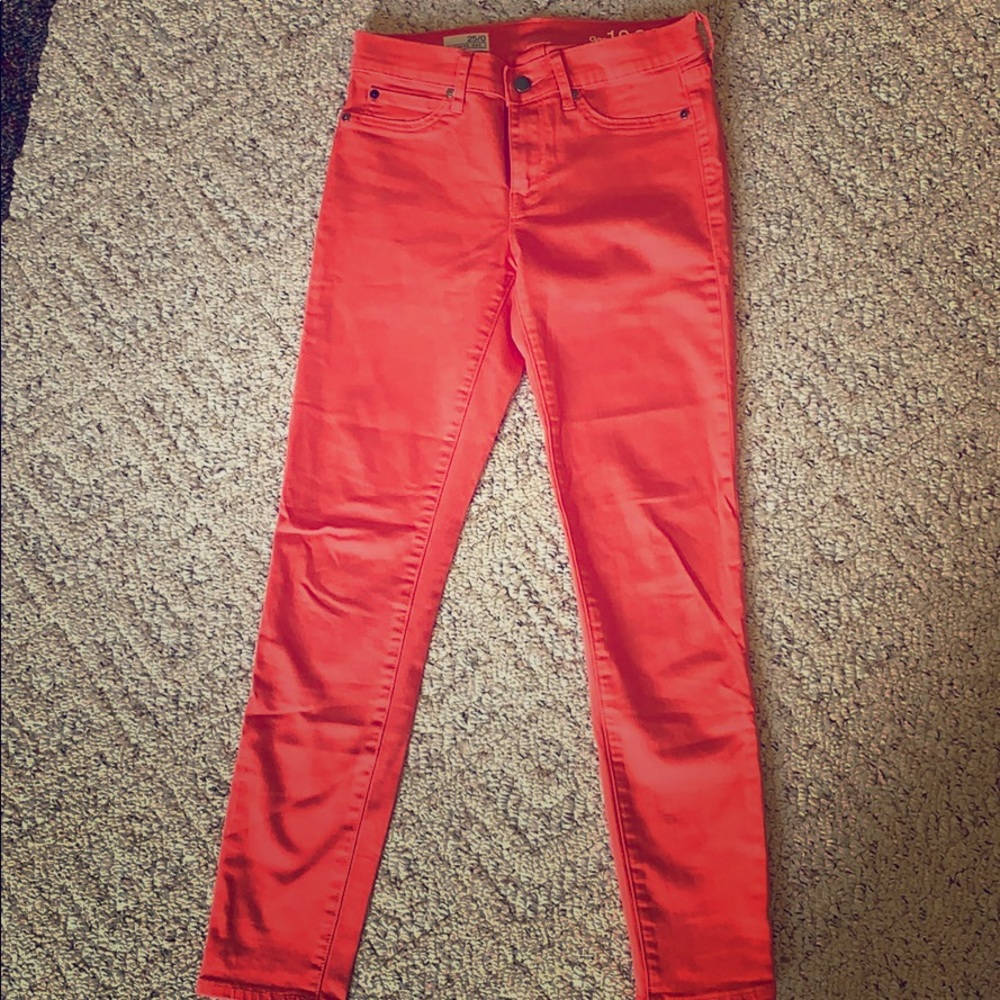 Gap 25/0 Legging Jean Salmon Never Worn